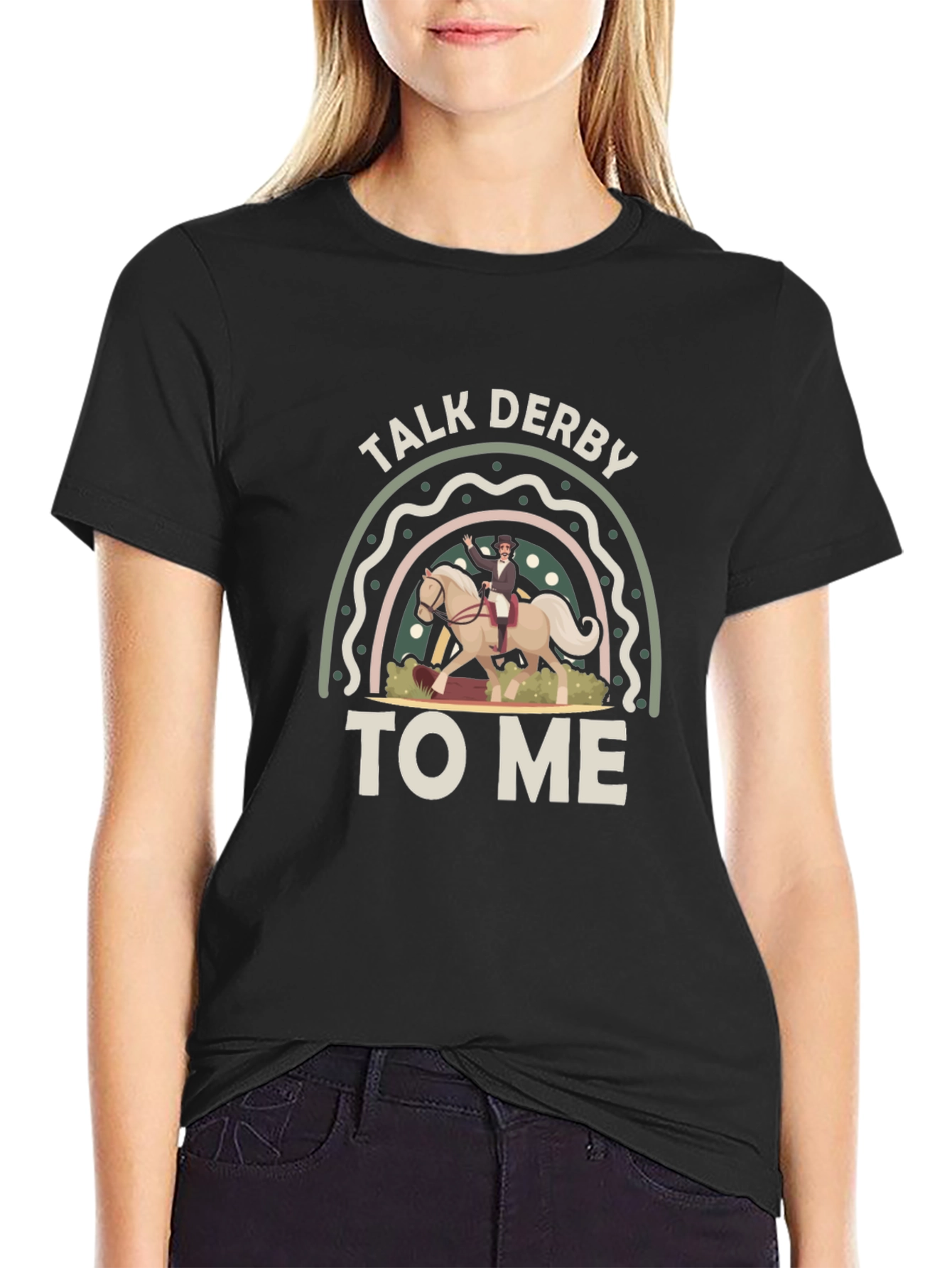 Talk Derby To Me Graphic Tee