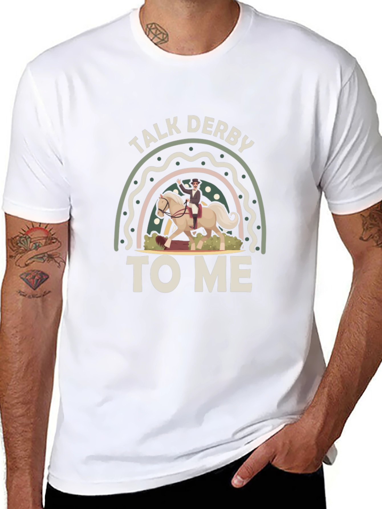 Talk Derby To Me Graphic Tee