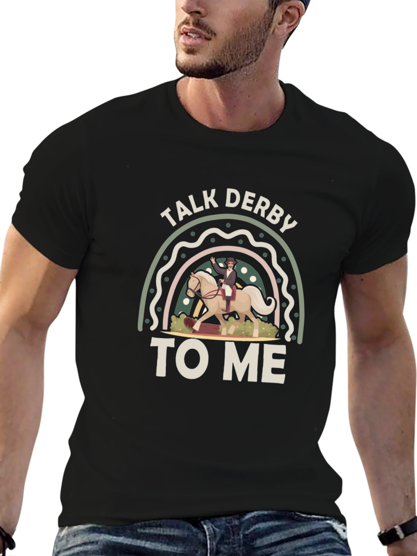 Talk Derby To Me Graphic Tee