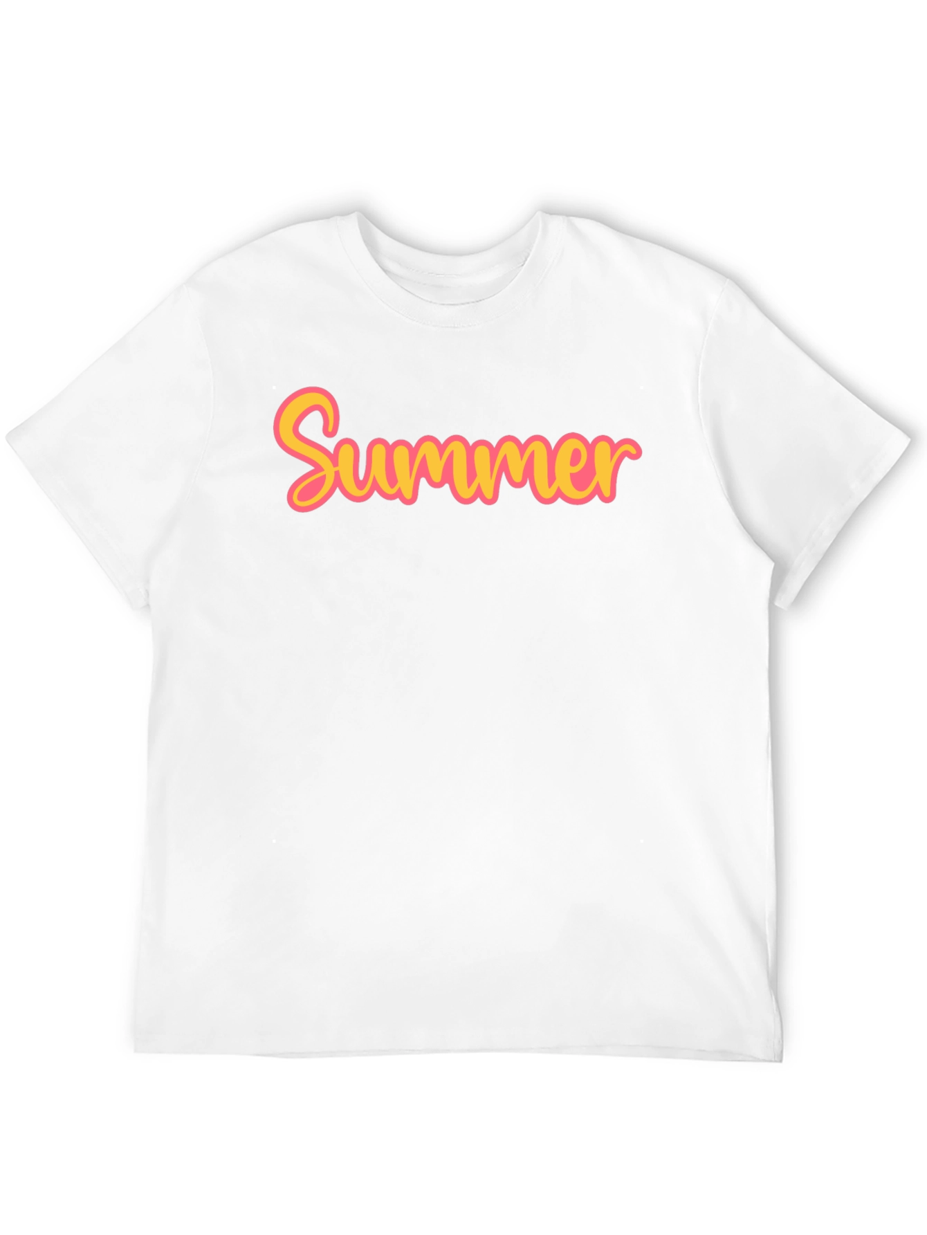 Summer Graphic T-Shirt - Casual Cotton Tee