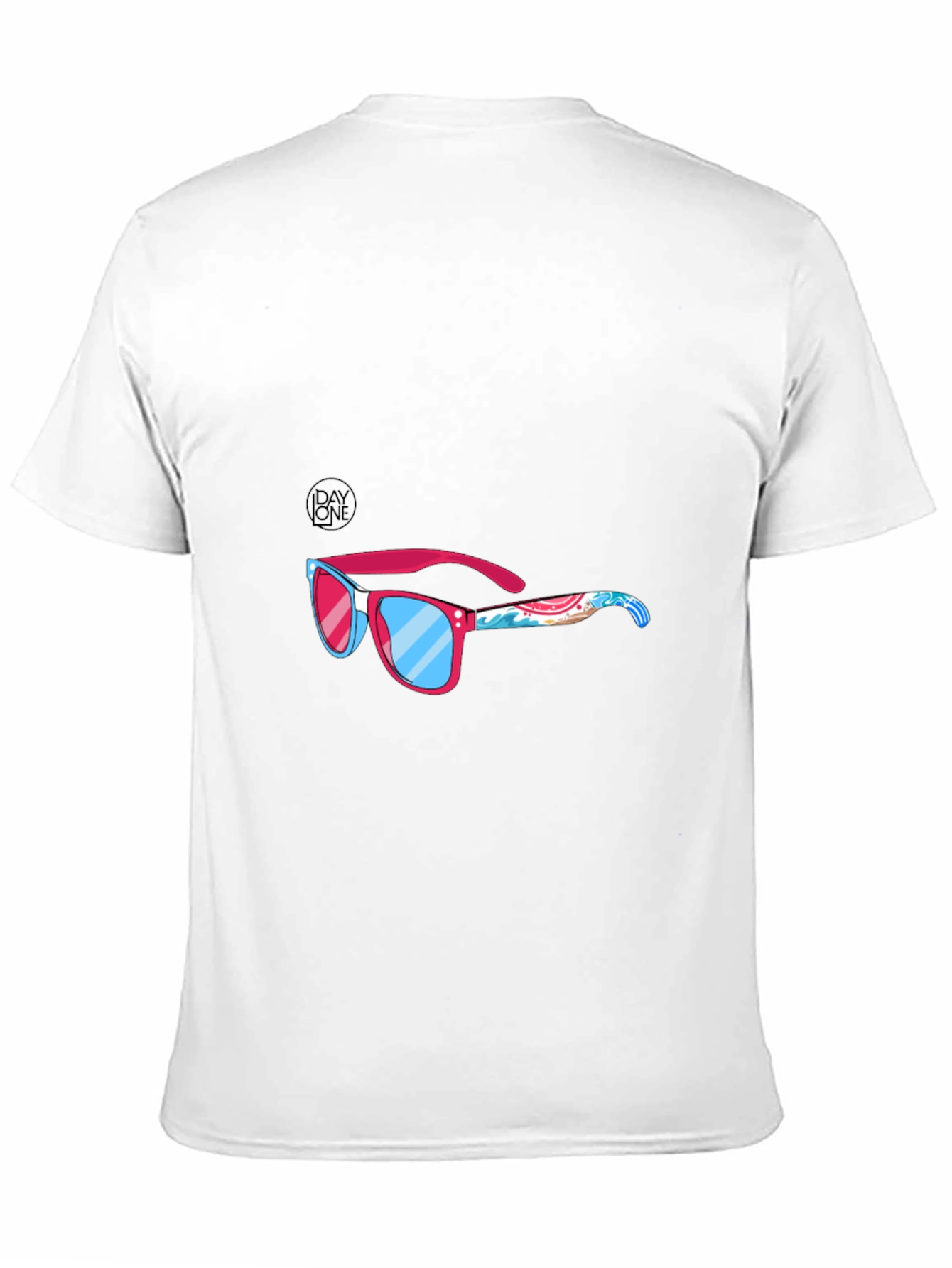 Summer Sunglasses T-Shirt - Black Graphic Tee