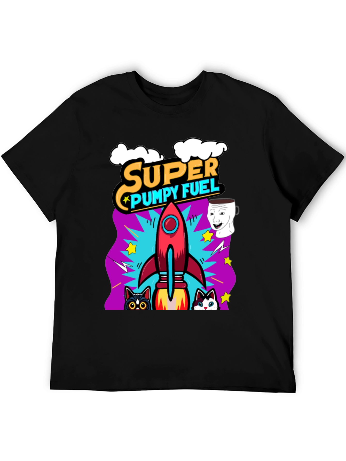 Super Pumpy Fuel Graphic T-Shirt