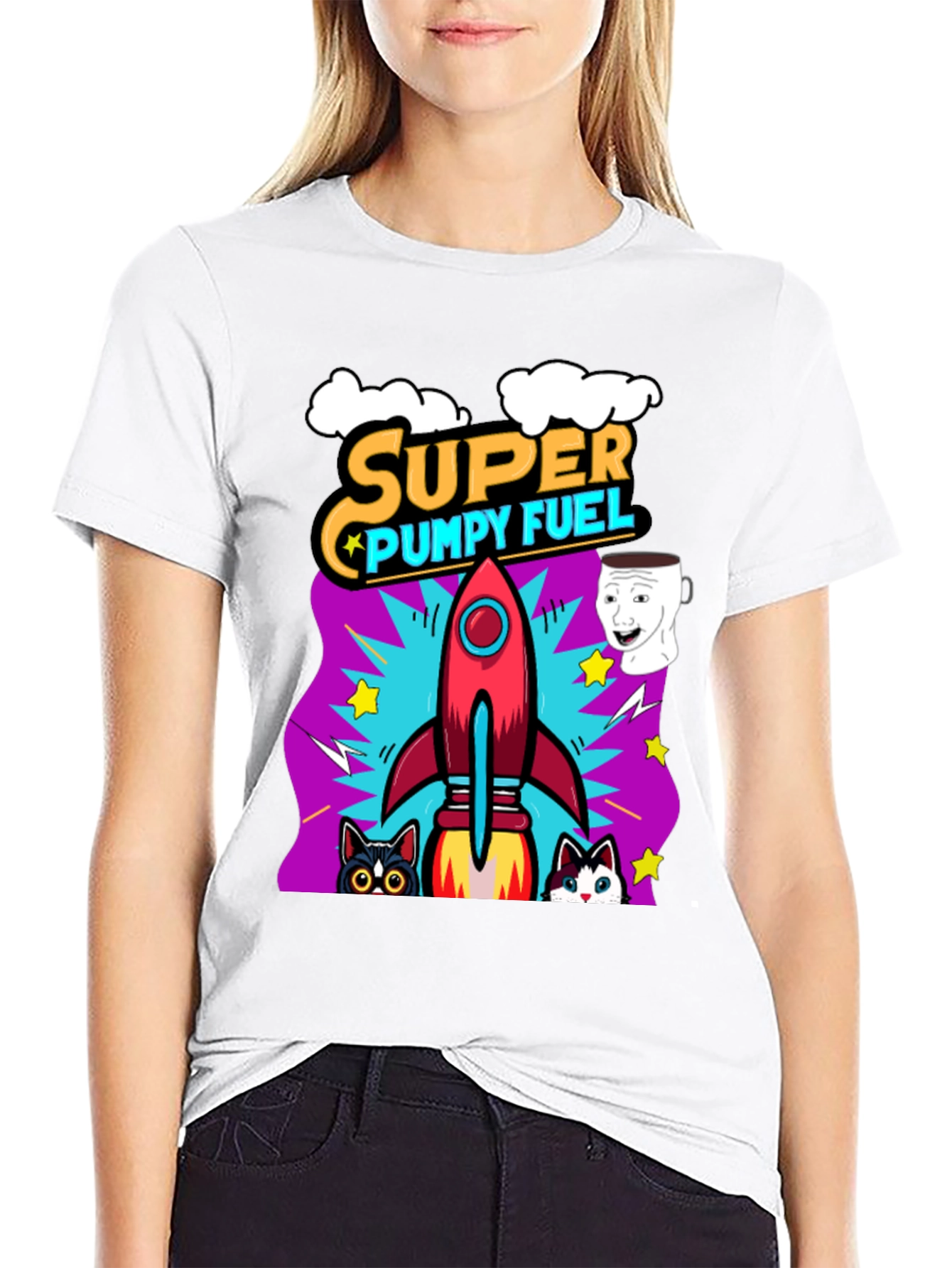 Super Pumpy Fuel Graphic T-Shirt