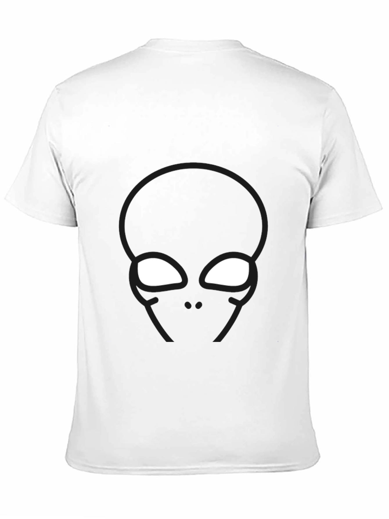 Abstract Superhero Graphic Black T-Shirt