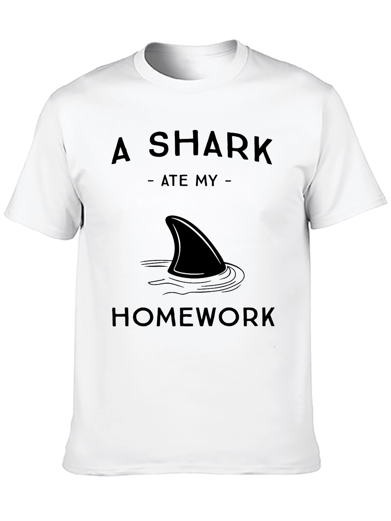 A Shark Ate My Homework Graphic T-Shirt
