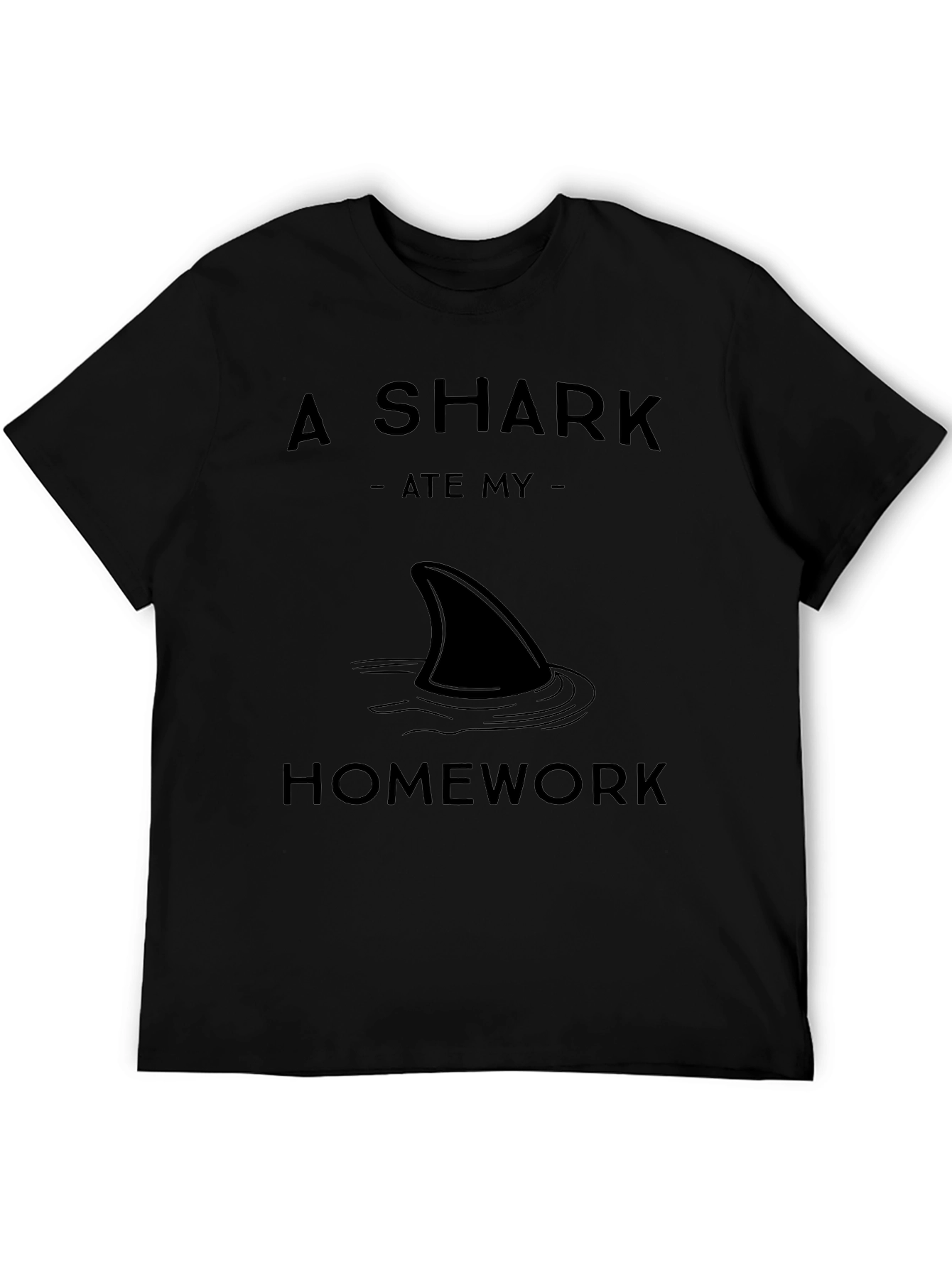 A Shark Ate My Homework Graphic T-Shirt