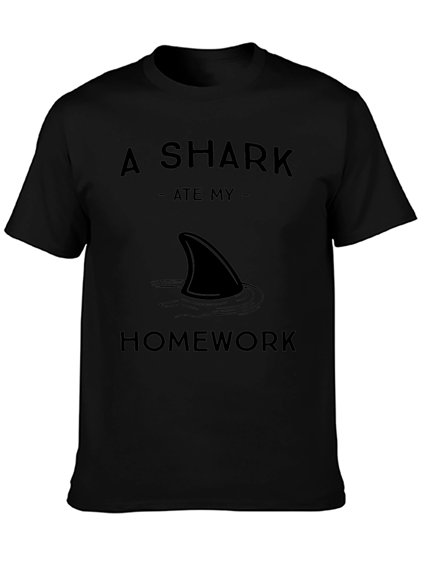 A Shark Ate My Homework Graphic T-Shirt