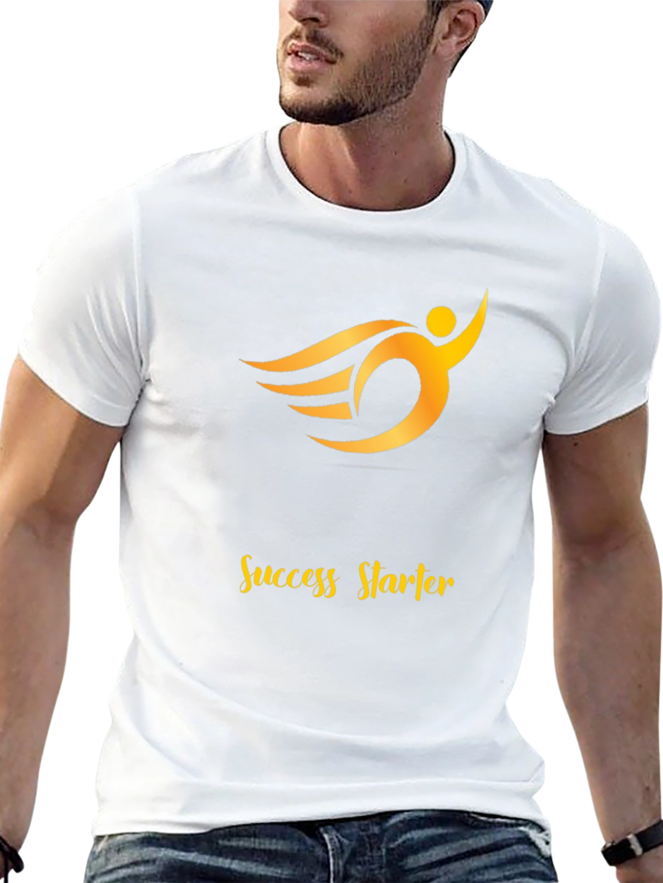 Success Starter Black Graphic Tee