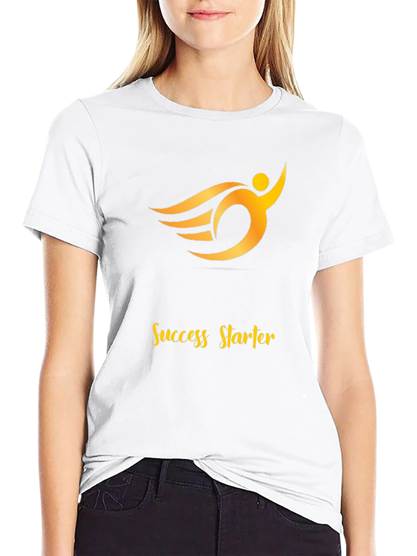 Success Starter Black Graphic Tee