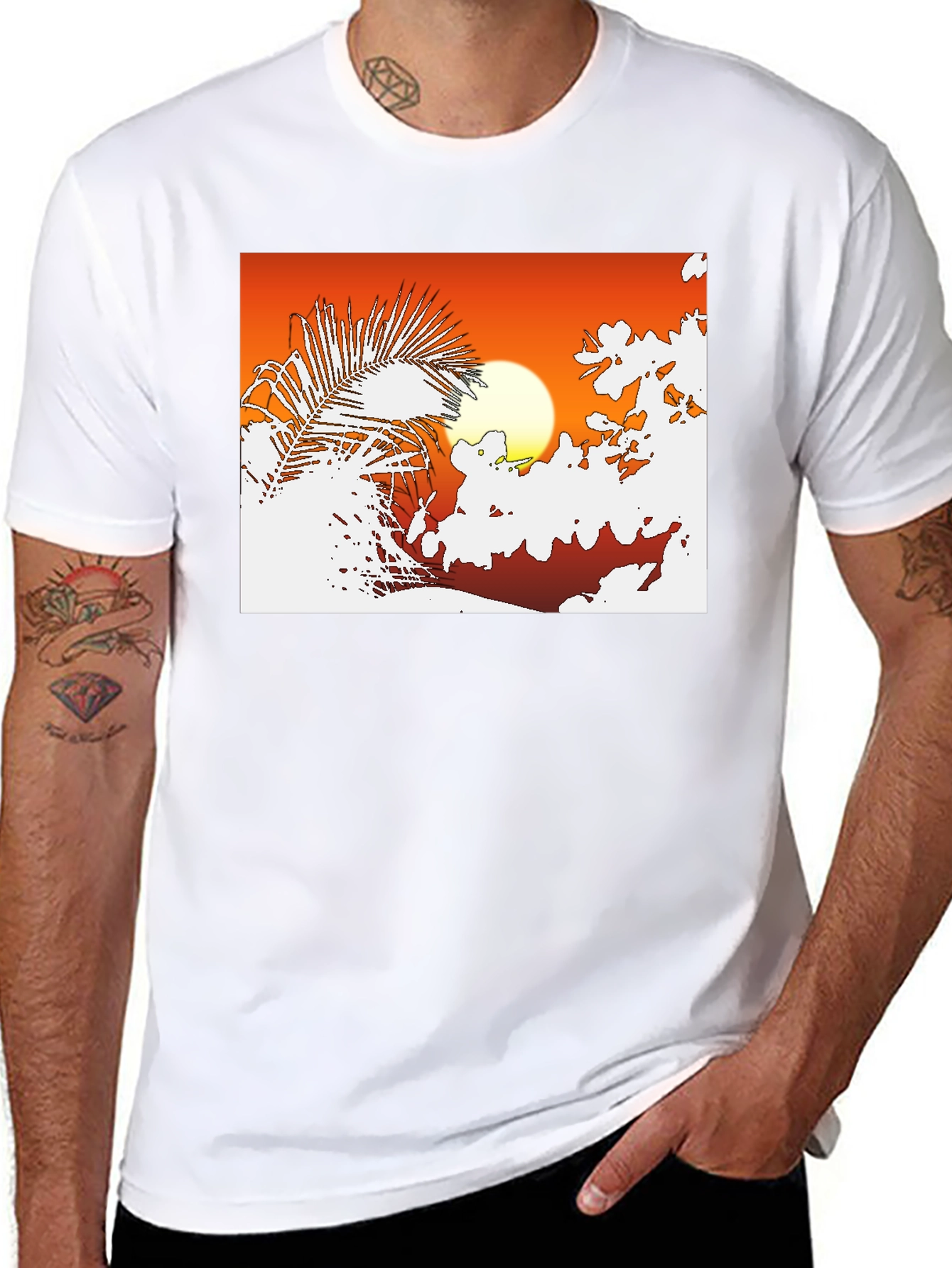 Sunset Beach Graphic Tee