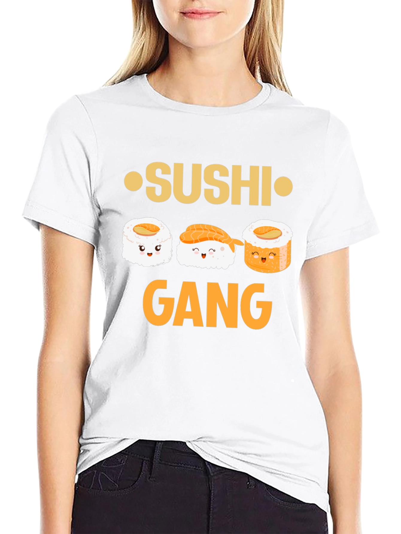Sushi Gang Graphic Tee - Fun Sushi Lover T-Shirt