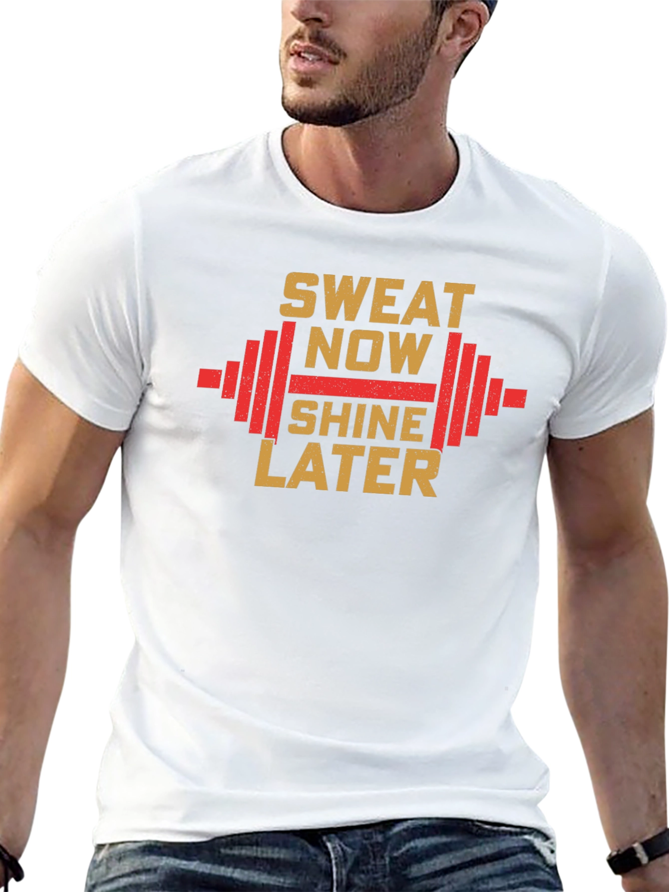 Sweat Now Shine Later Gym T-Shirt