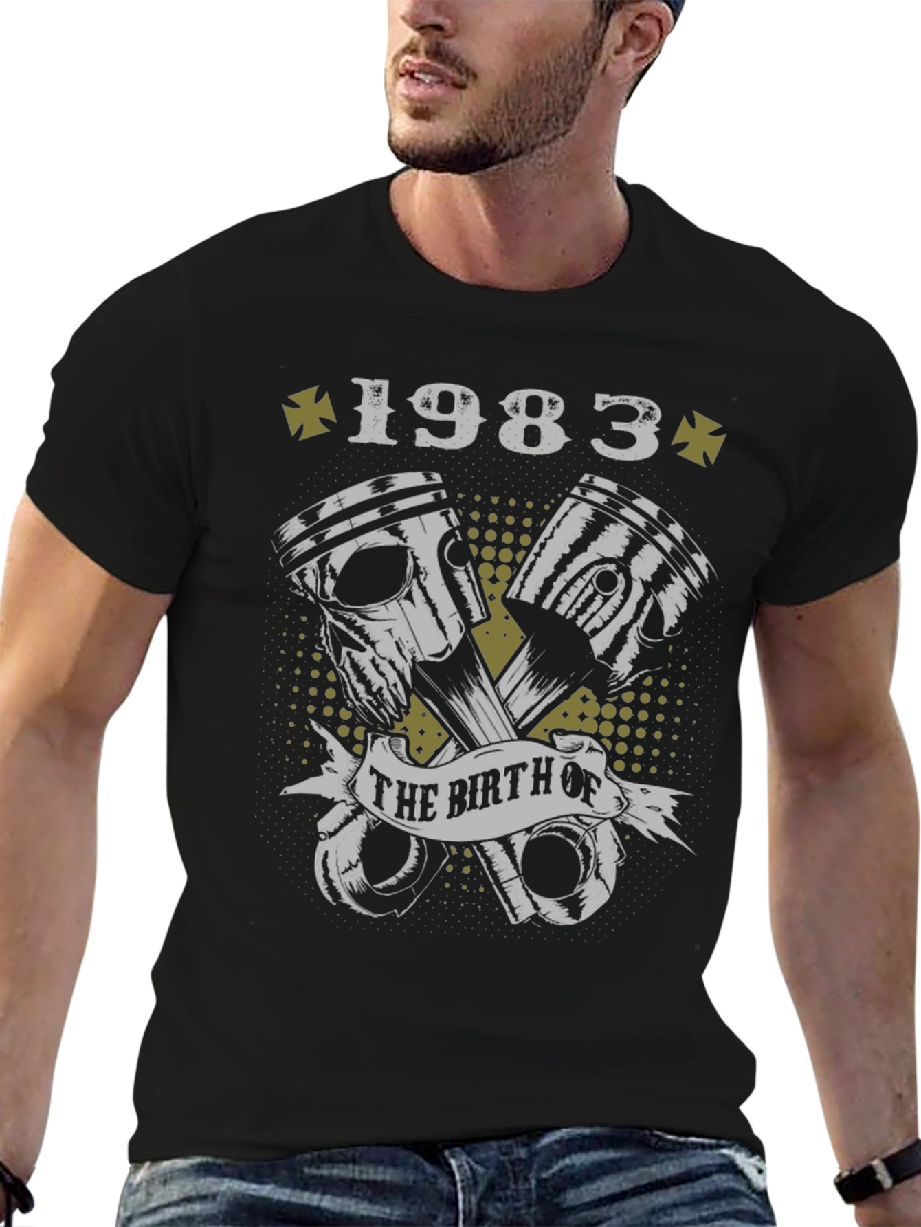 1983 Birthday Piston T-Shirt