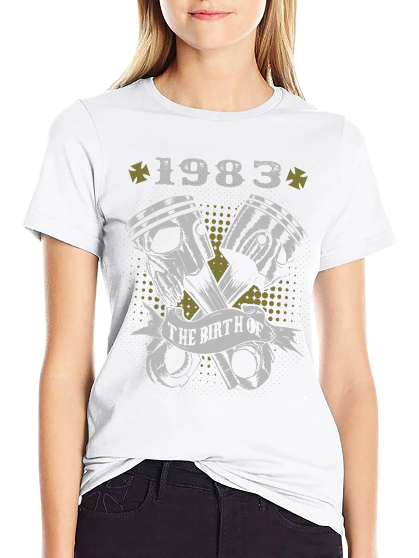 1983 Birthday Piston T-Shirt