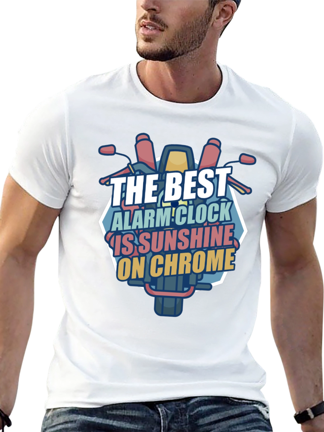 Sunshine on Chrome Graphic Tee