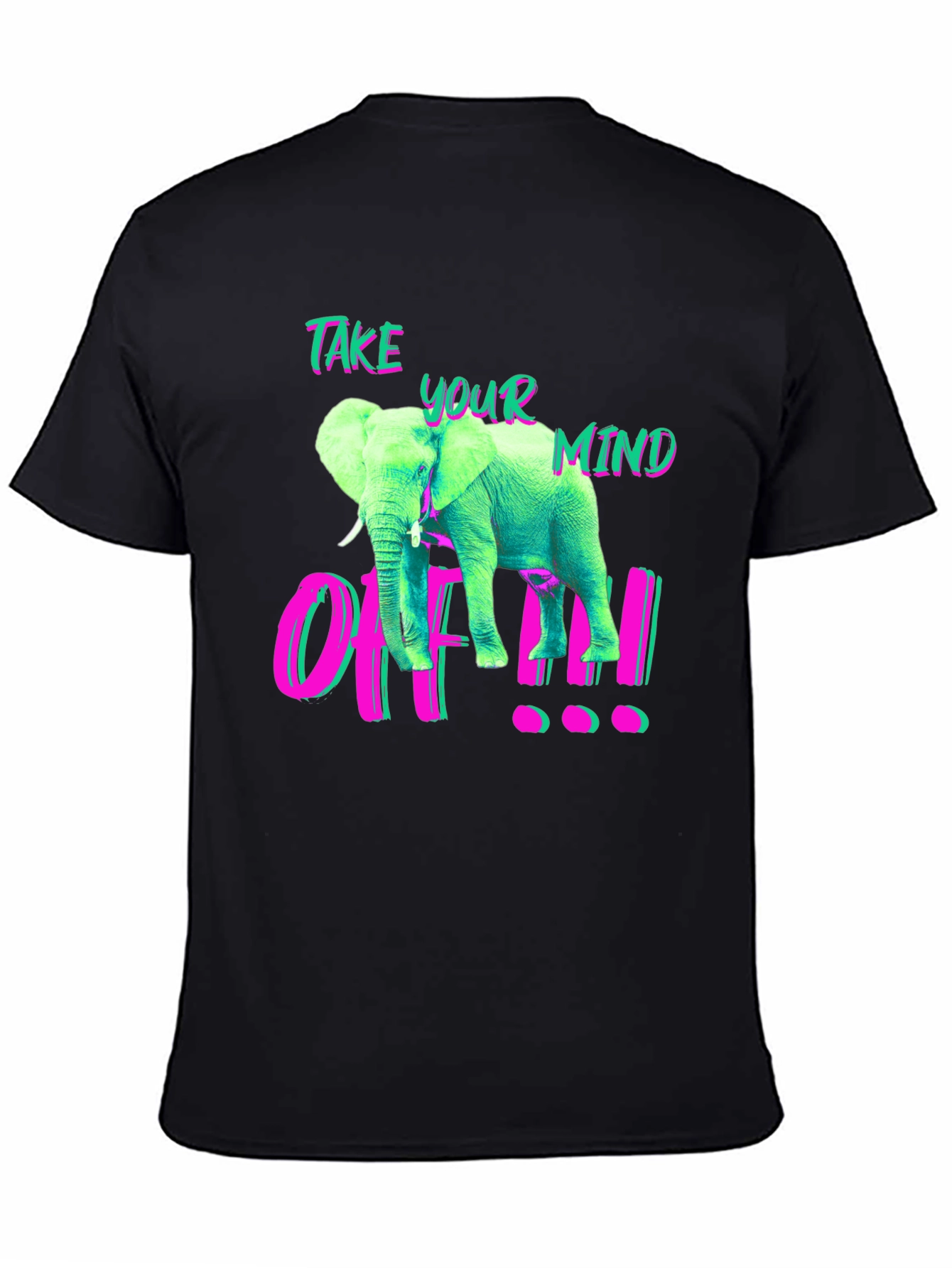 Take Your Mind Off Elephant Graphic T-Shirt