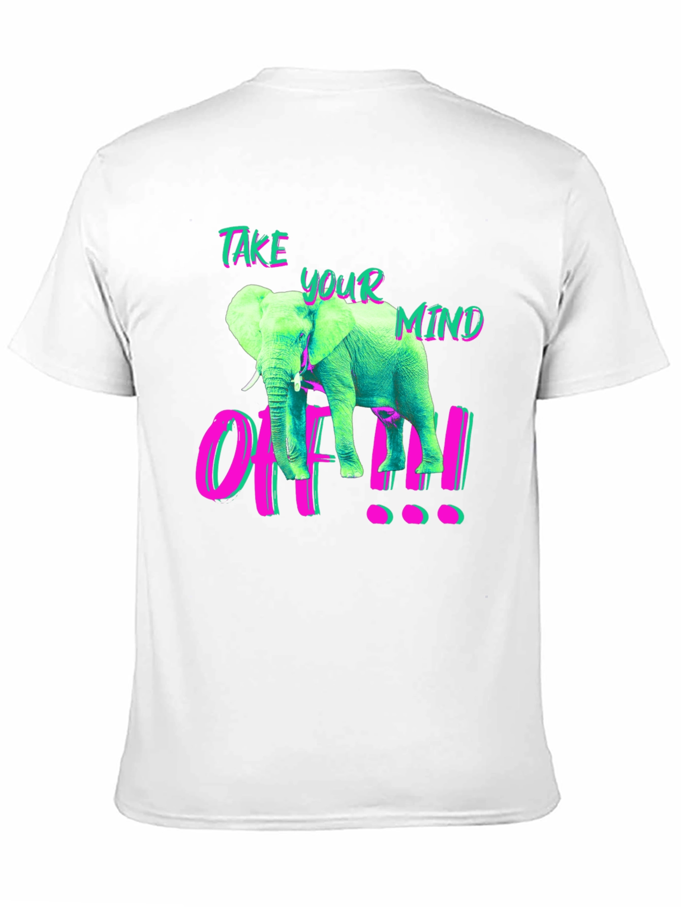 Take Your Mind Off Elephant Graphic T-Shirt
