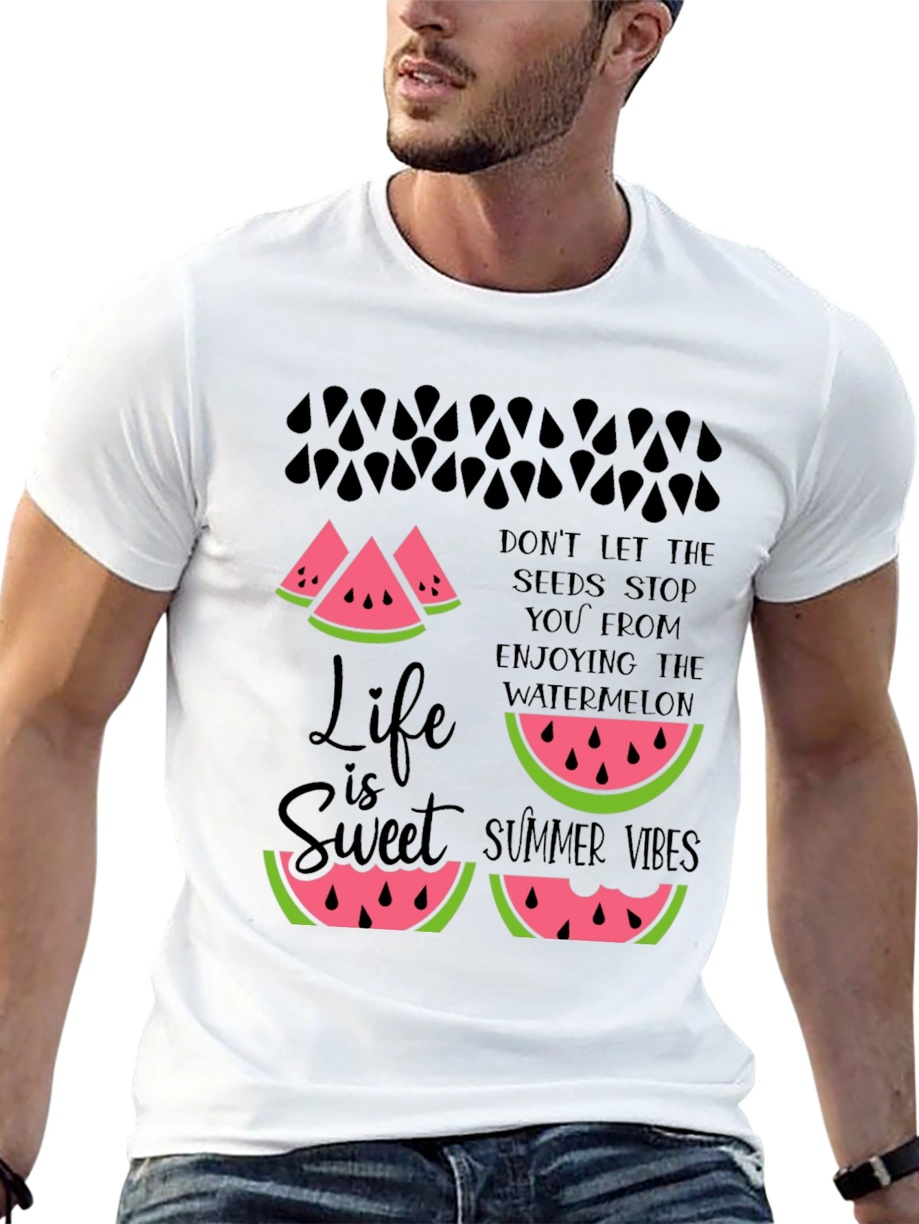 Summer Watermelon Graphic Tee
