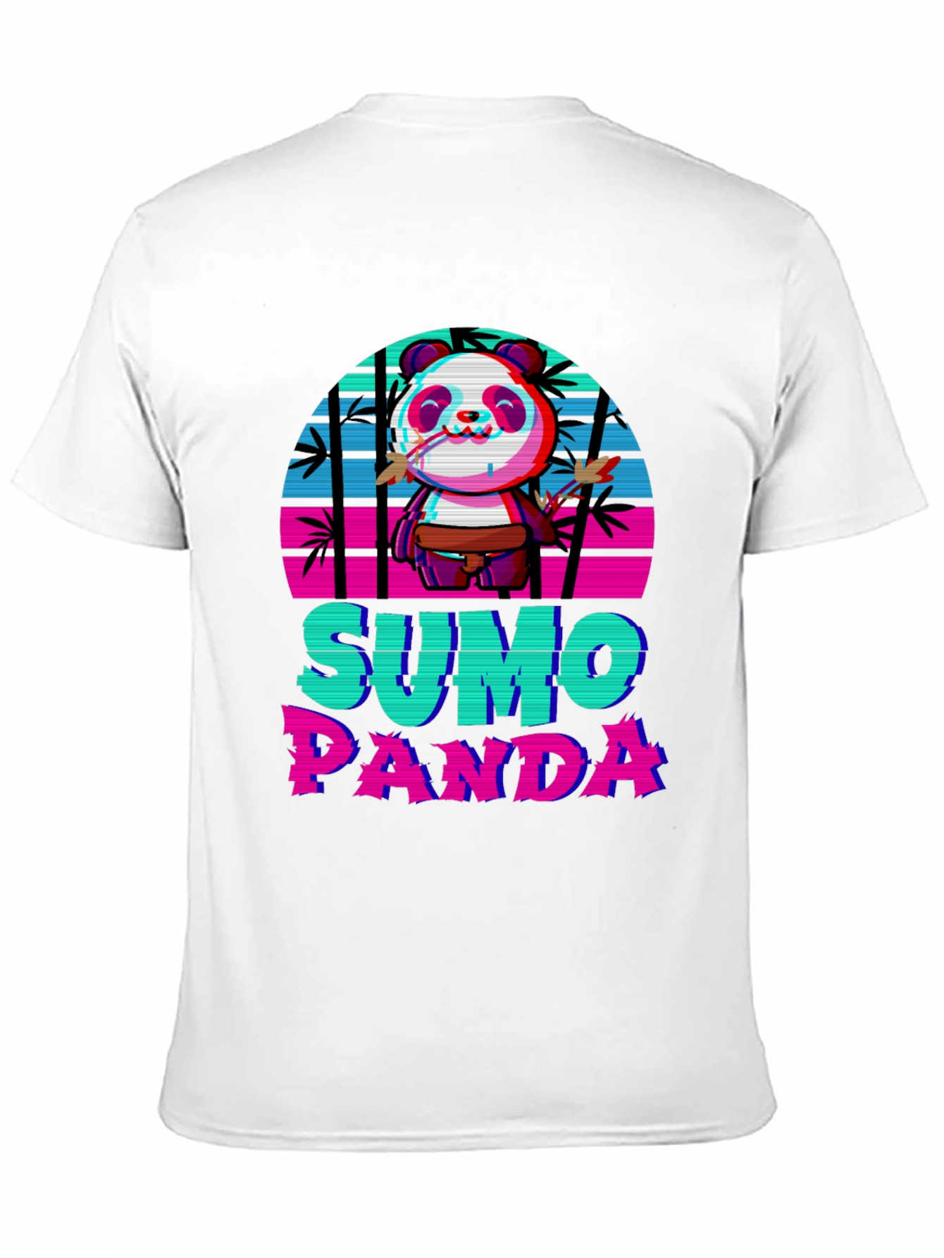 Sumo Panda Graphic T-Shirt