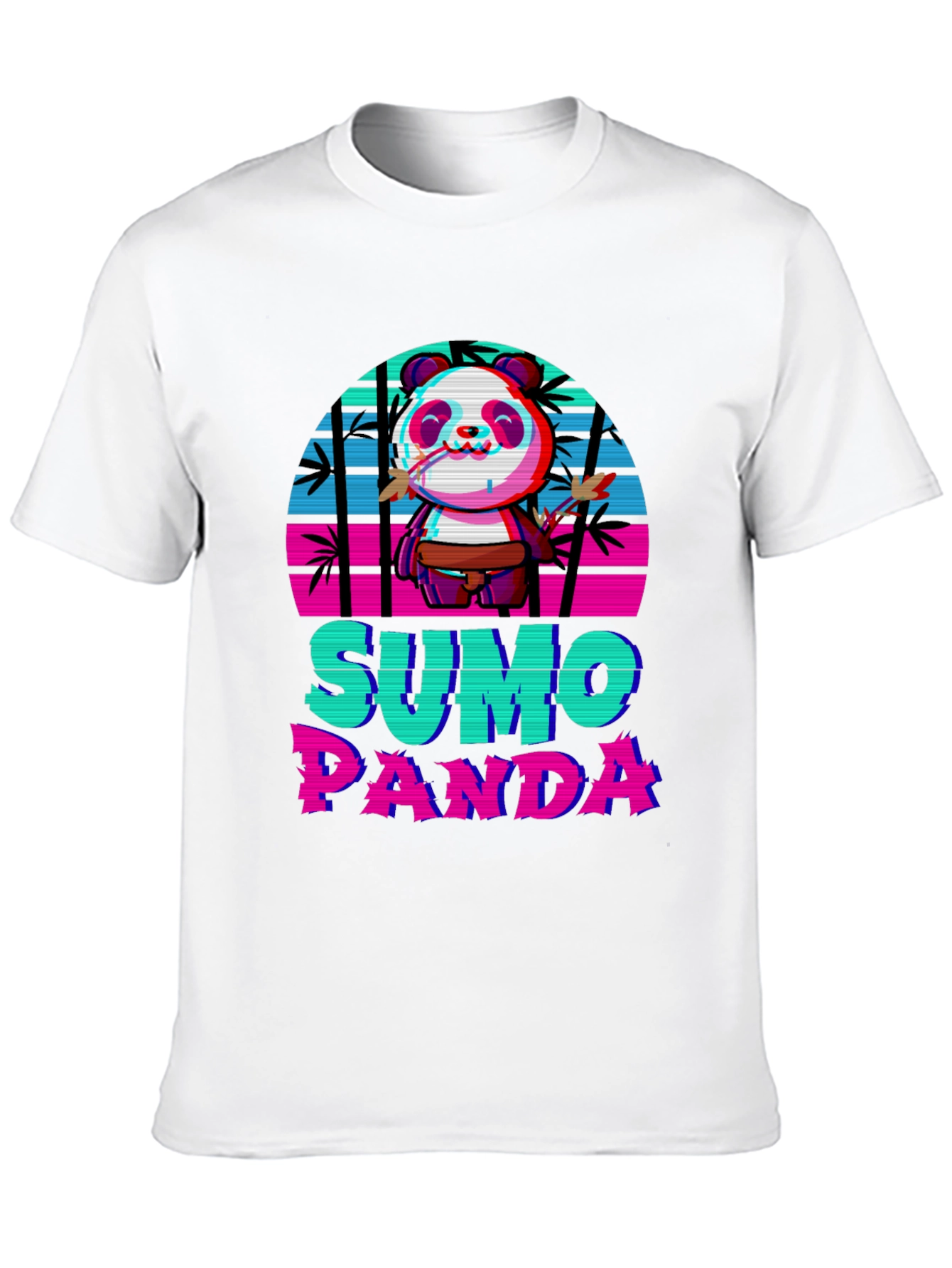 Sumo Panda Graphic T-Shirt