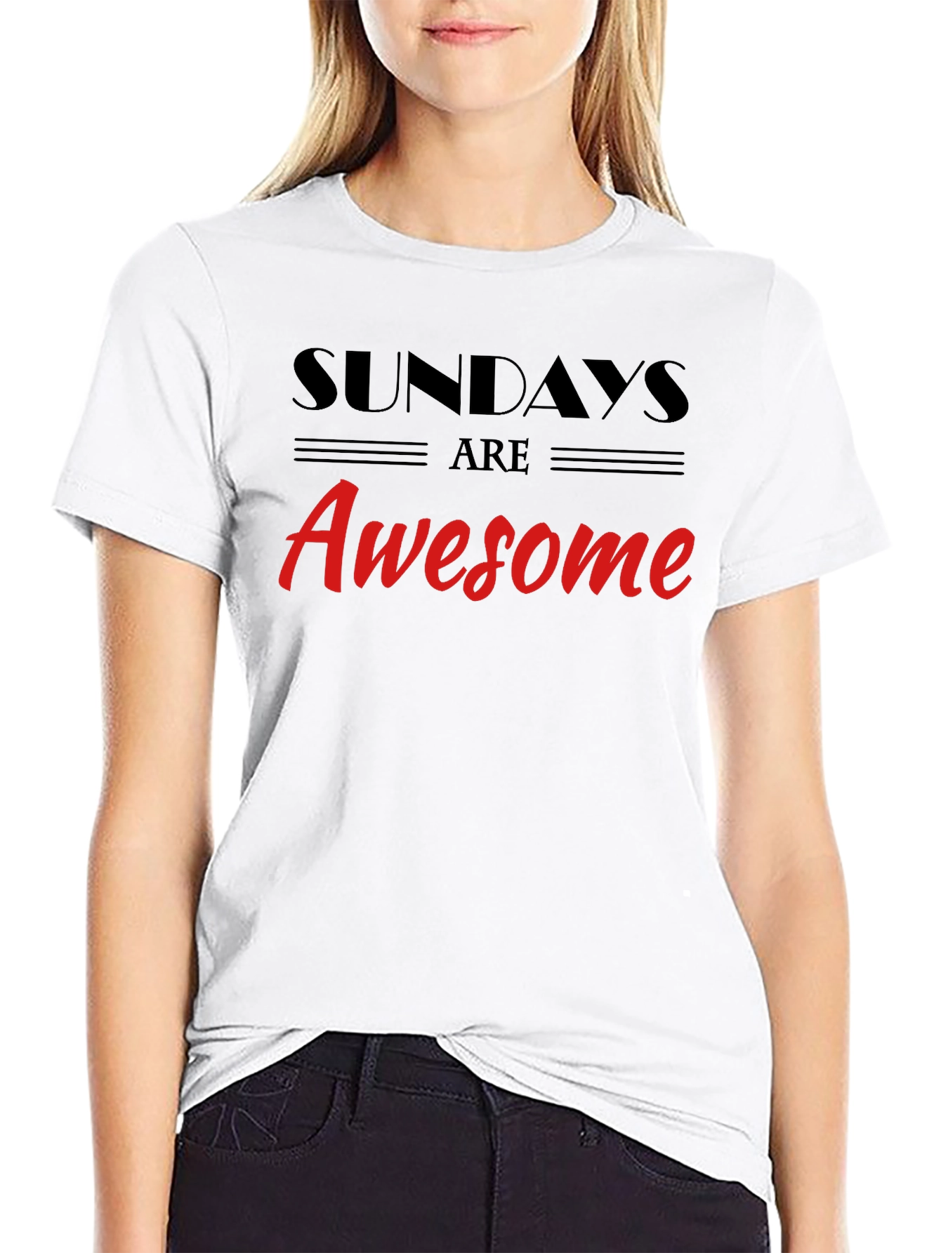 Sundays Are Awesome Graphic Tee