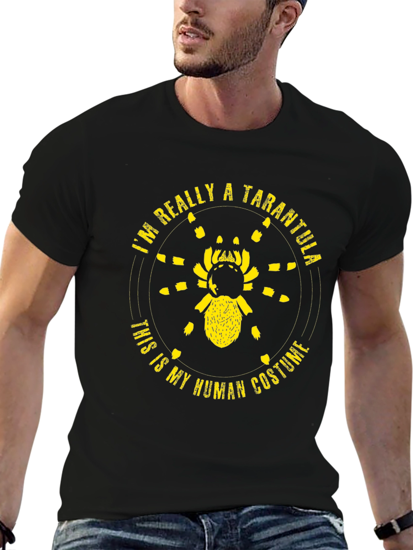Tarantula Human Costume Graphic T-Shirt