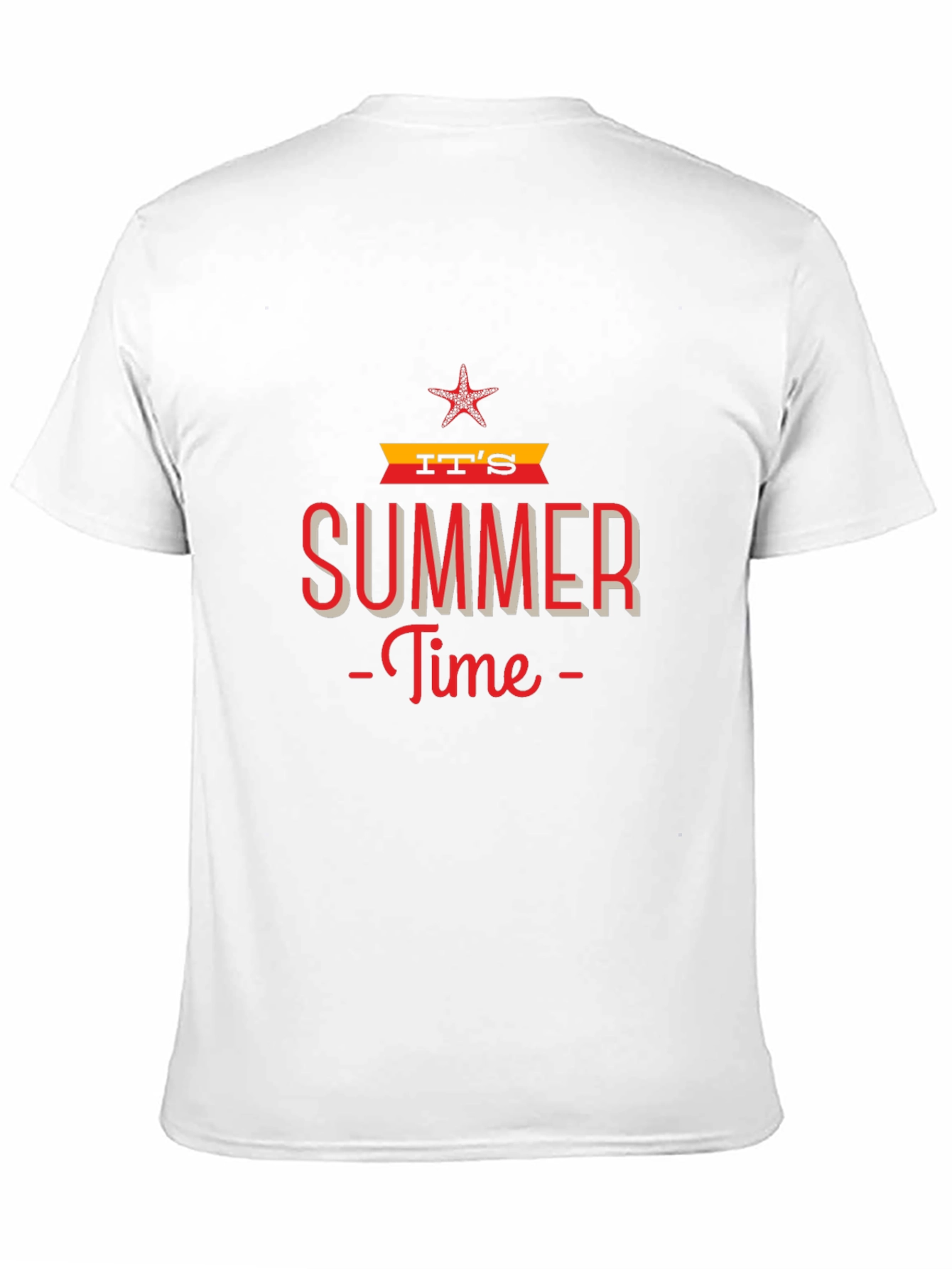 Summer Time Graphic Tee - Black Casual T-Shirt