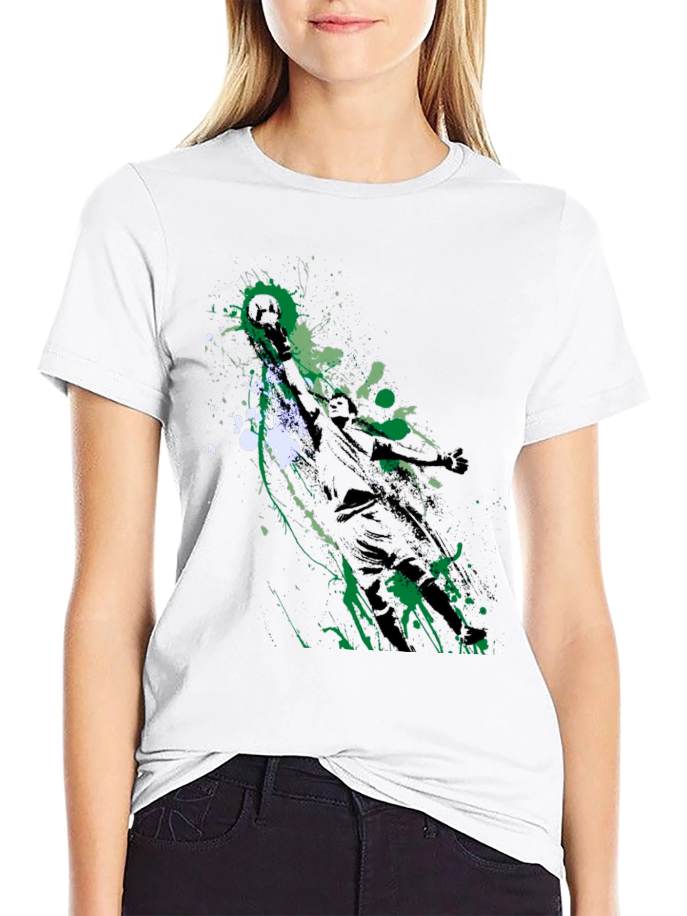 Abstract Sports Graphic Tee