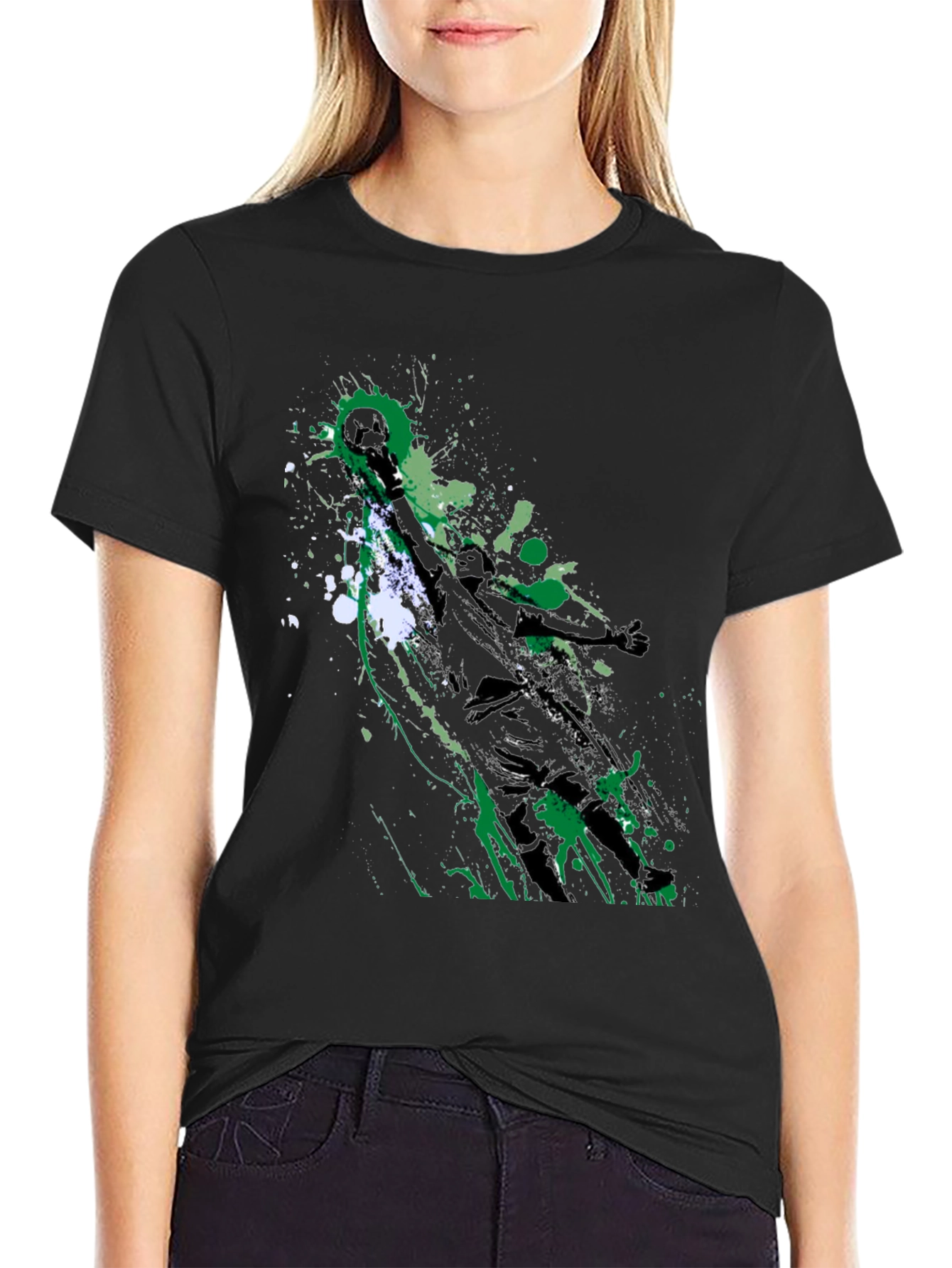 Abstract Sports Graphic Tee