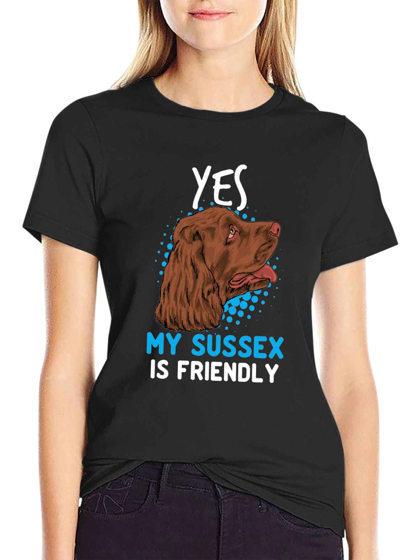 Sussex Spaniel Friendly T-Shirt