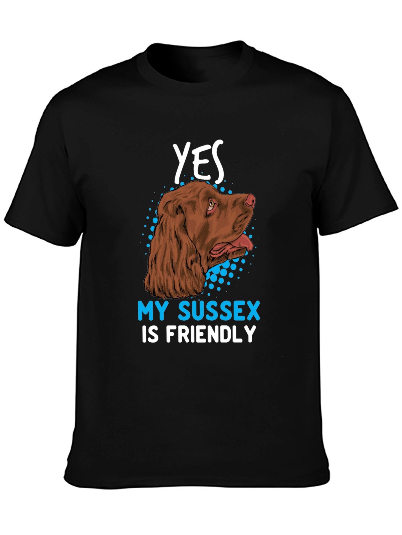Sussex Spaniel Friendly T-Shirt