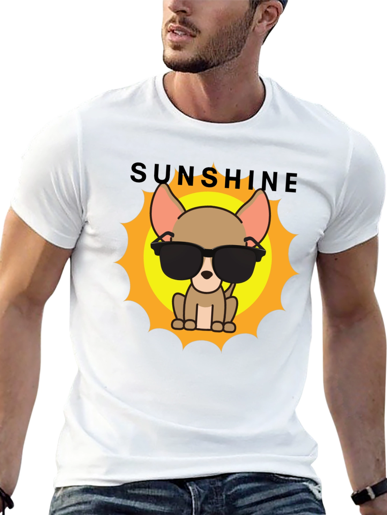 Sunshine Chihuahua Graphic T-Shirt