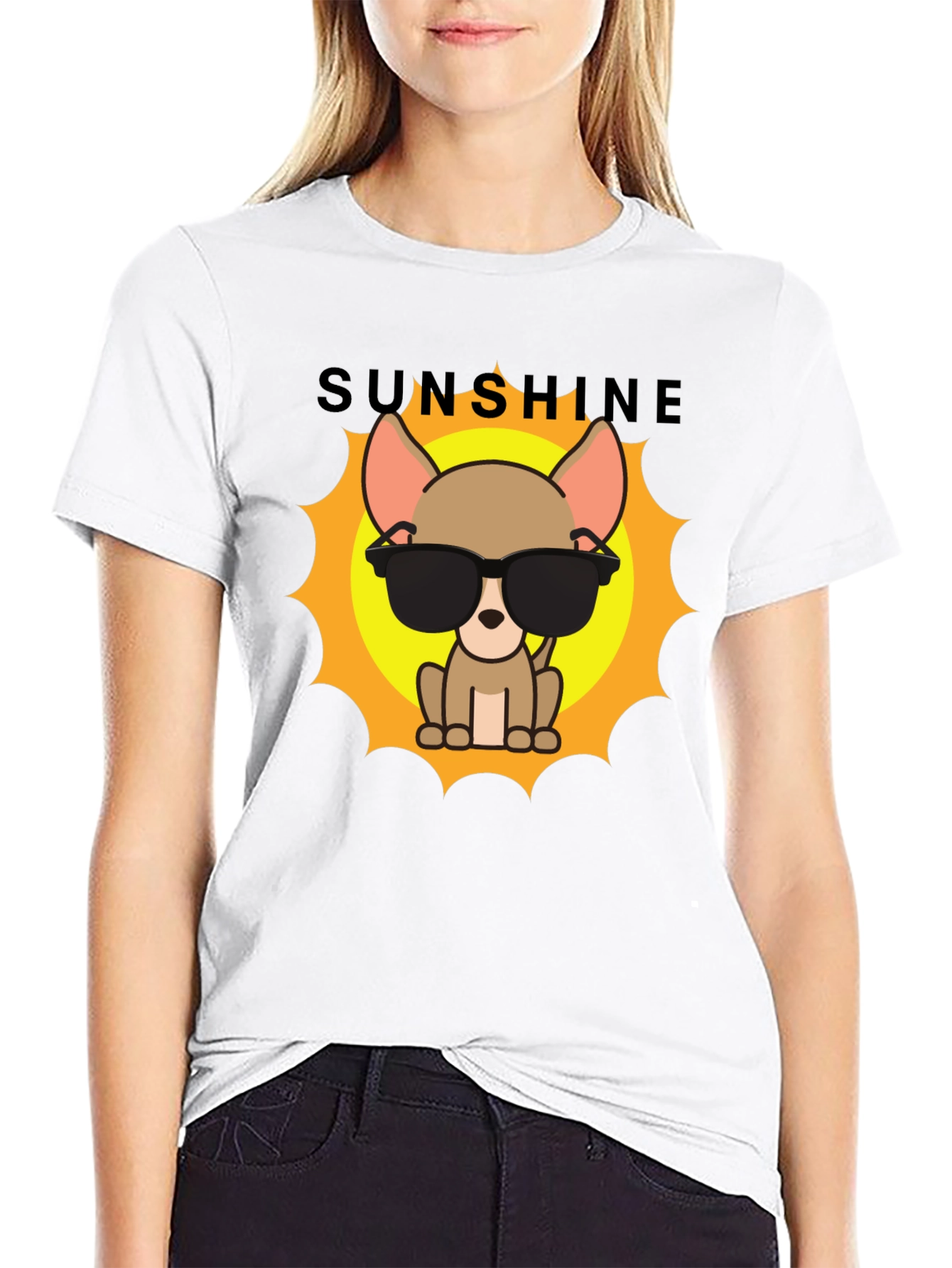 Sunshine Chihuahua Graphic T-Shirt