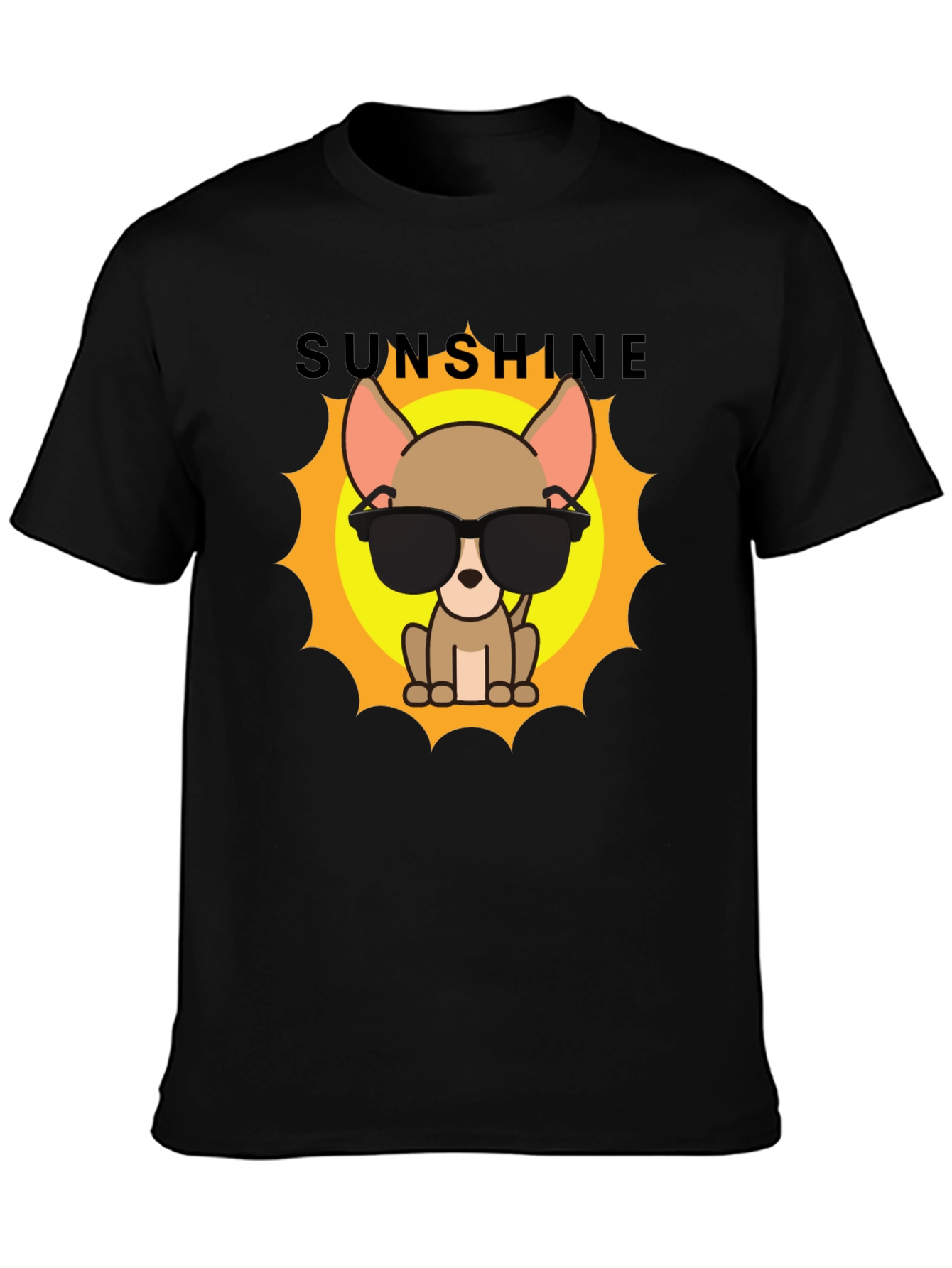 Sunshine Chihuahua Graphic T-Shirt