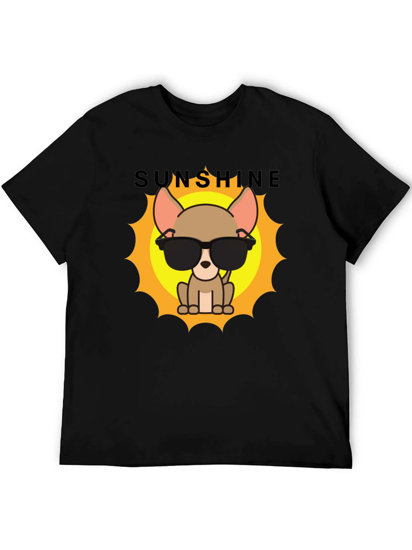 Sunshine Chihuahua Graphic T-Shirt