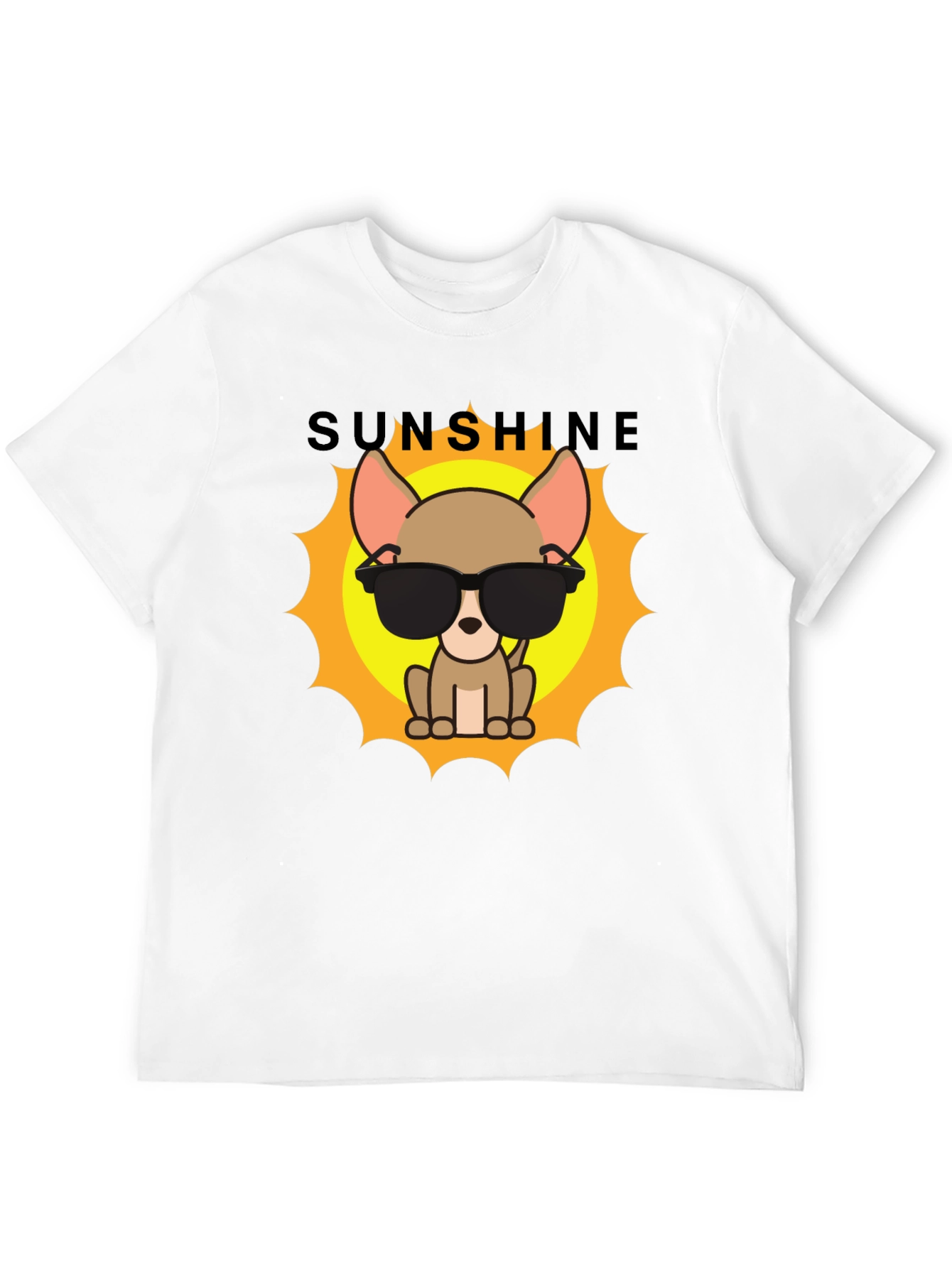 Sunshine Chihuahua Graphic T-Shirt