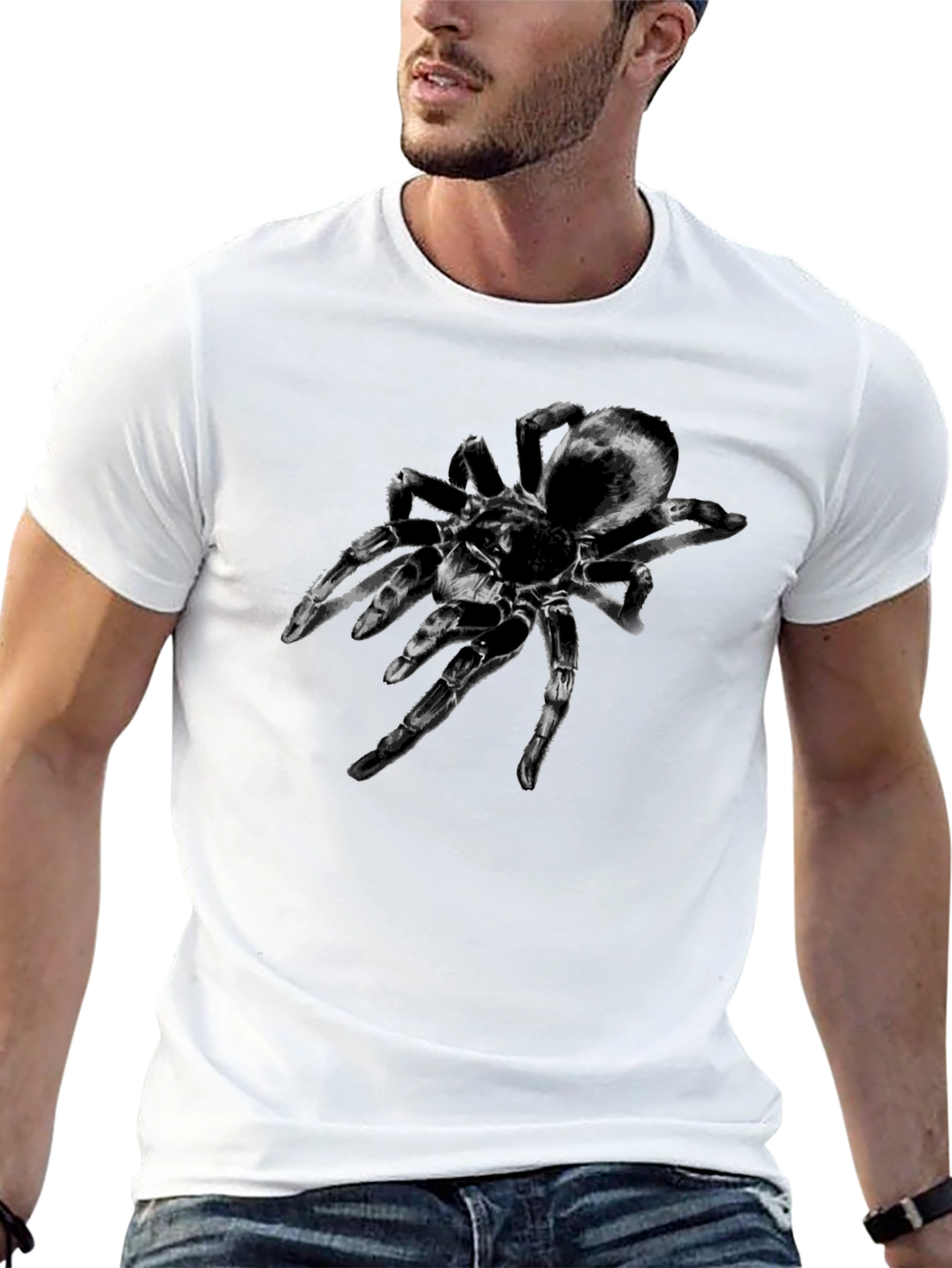 Tarantula Graphic Tee - Bold Spider Design