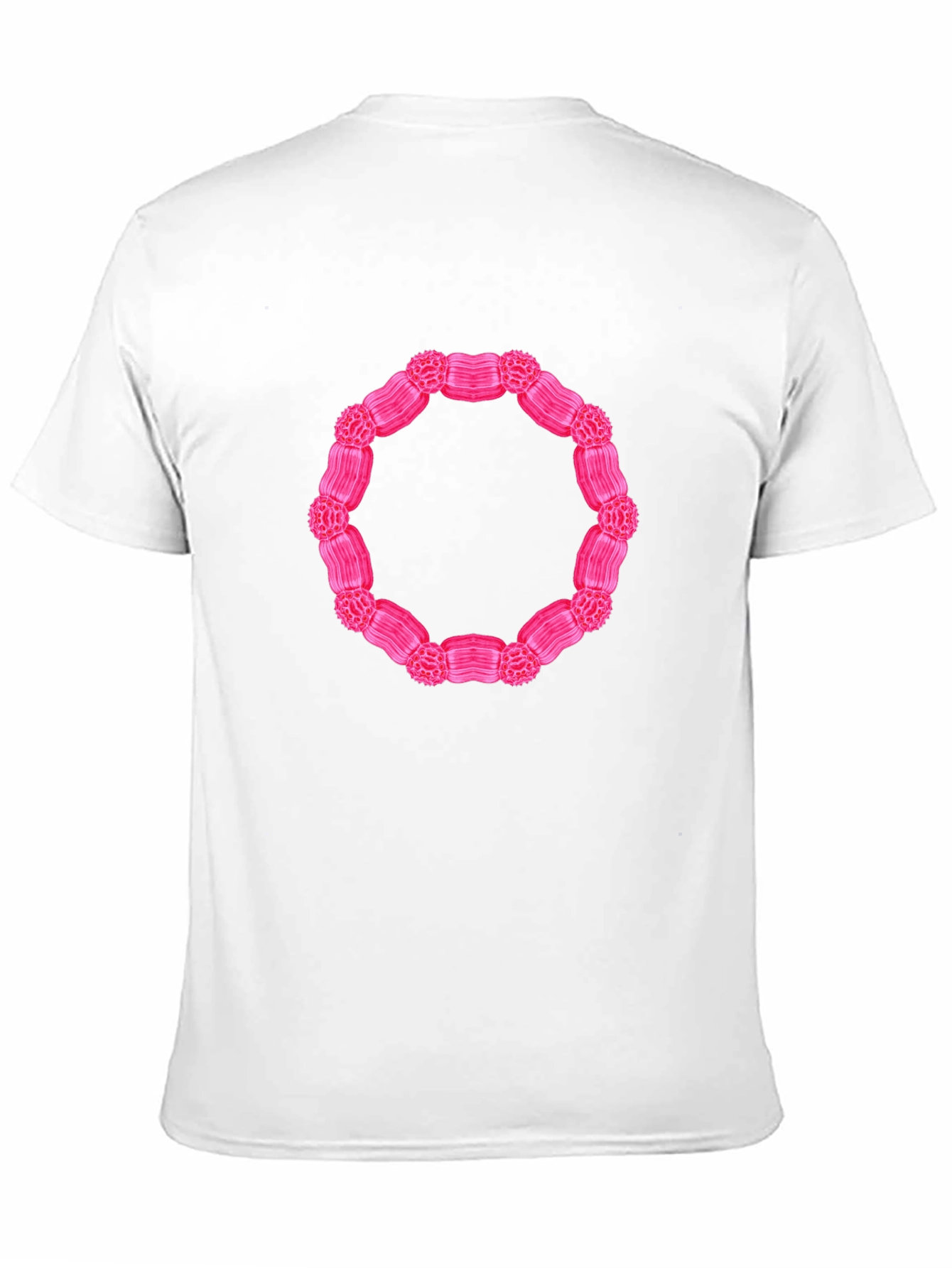 Abstract Ring Graphic Tee - Modern Casual Style