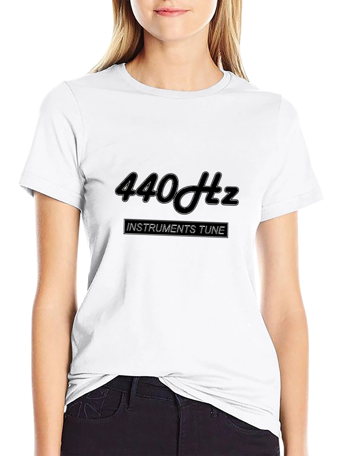 440Hz Instruments Tune Black T-Shirt