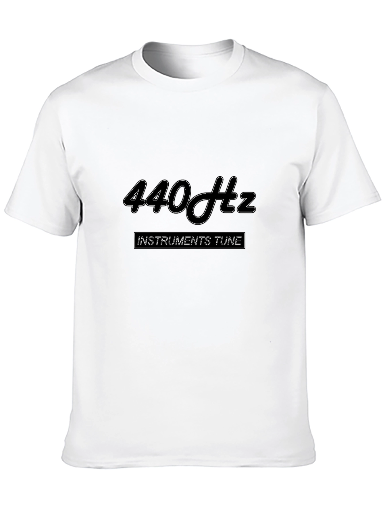 440Hz Instruments Tune Black T-Shirt