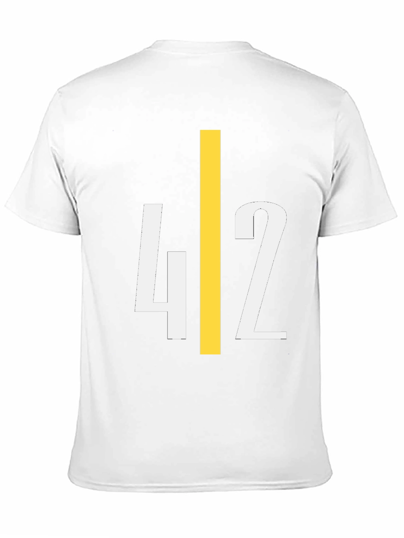 42 Graphic Tee - Black Cotton Casual Shirt