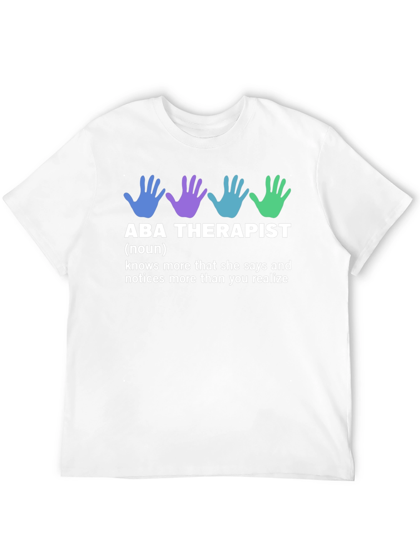 ABA Therapist Graphic T-Shirt