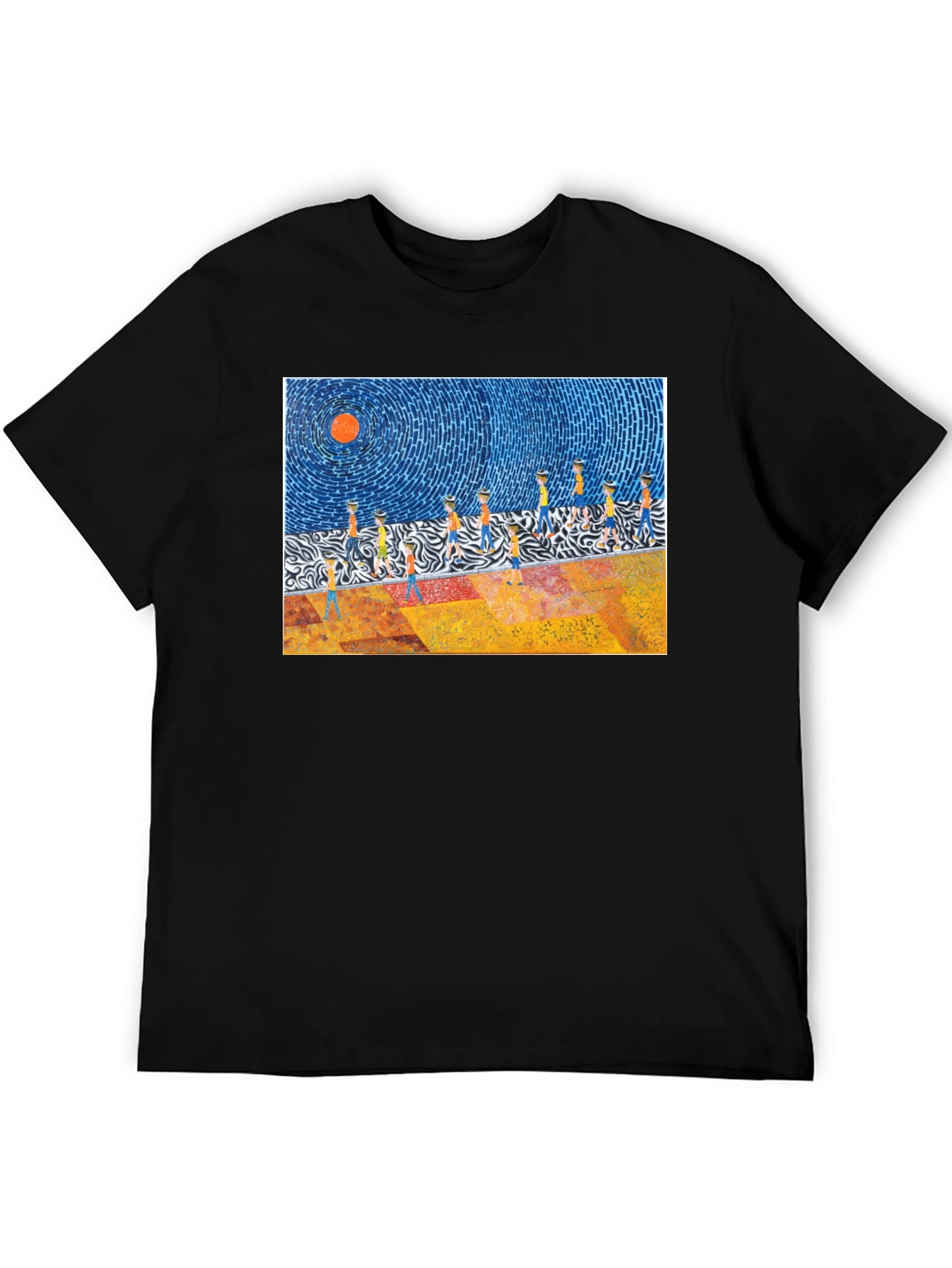 Abstract Art Graphic Tee - Modern Design
