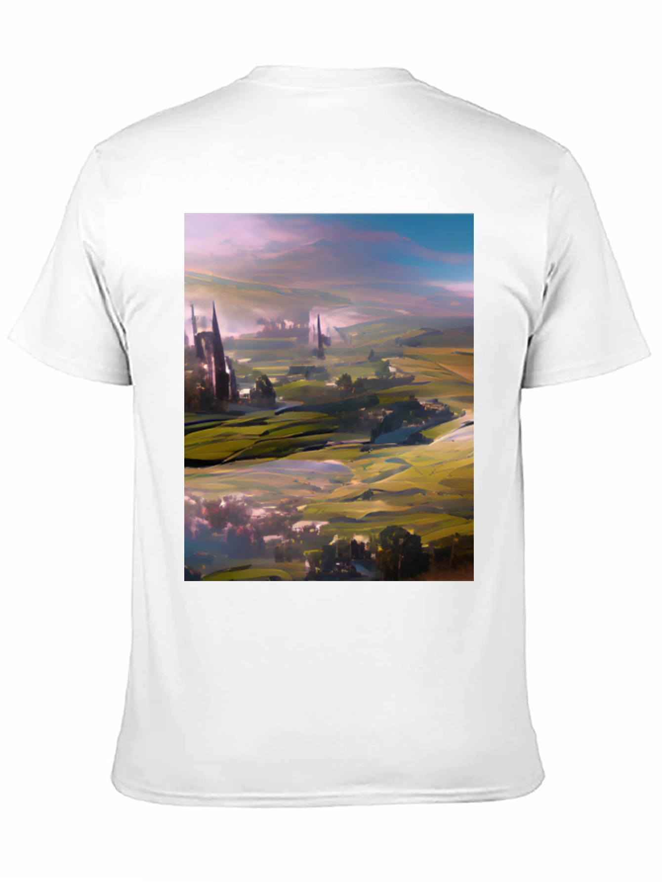 Abstract Landscape Art T-Shirt
