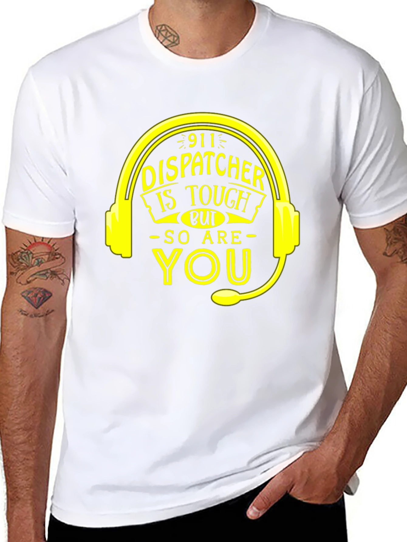 911 Dispatcher Tough T-Shirt - You Are Too!