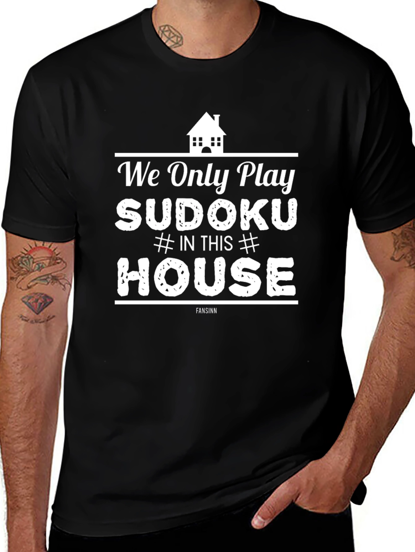 Sudoku House T-Shirt - Play Sudoku Only!