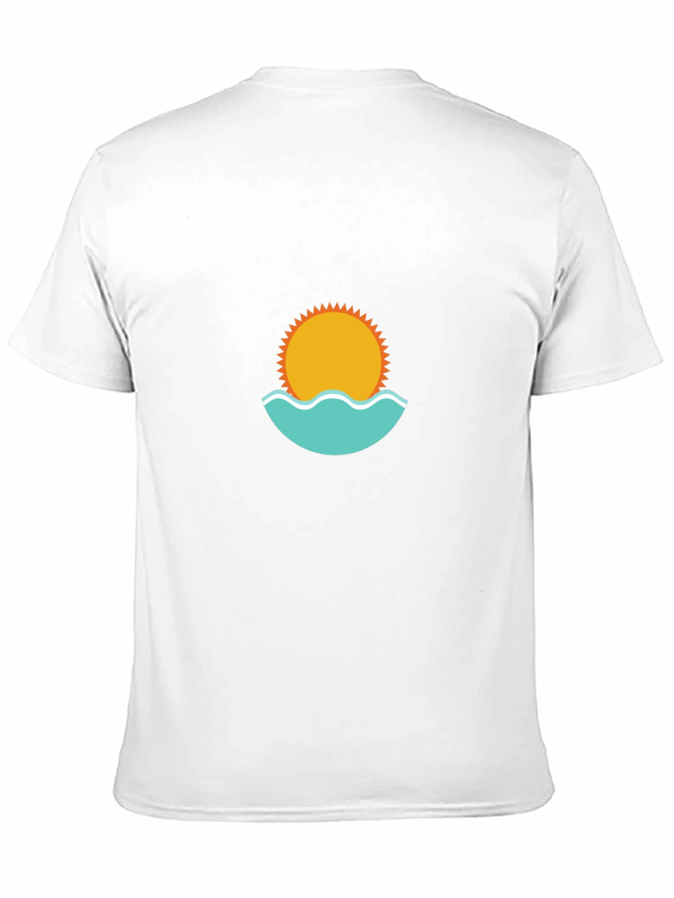 Summer Vibes T-Shirt - Sun and Waves Graphic Tee