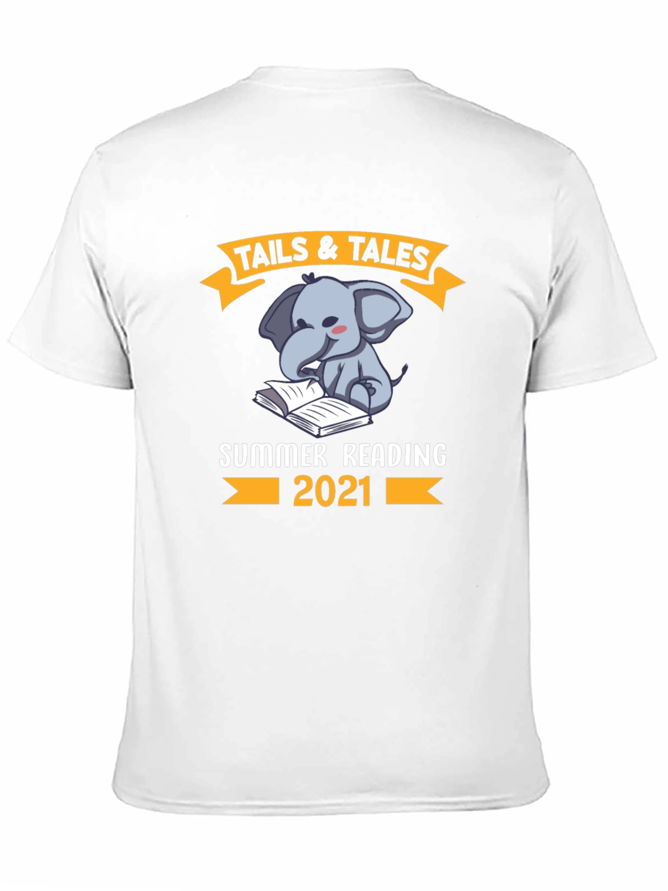 Tails & Tales Summer Reading 2021 T-Shirt