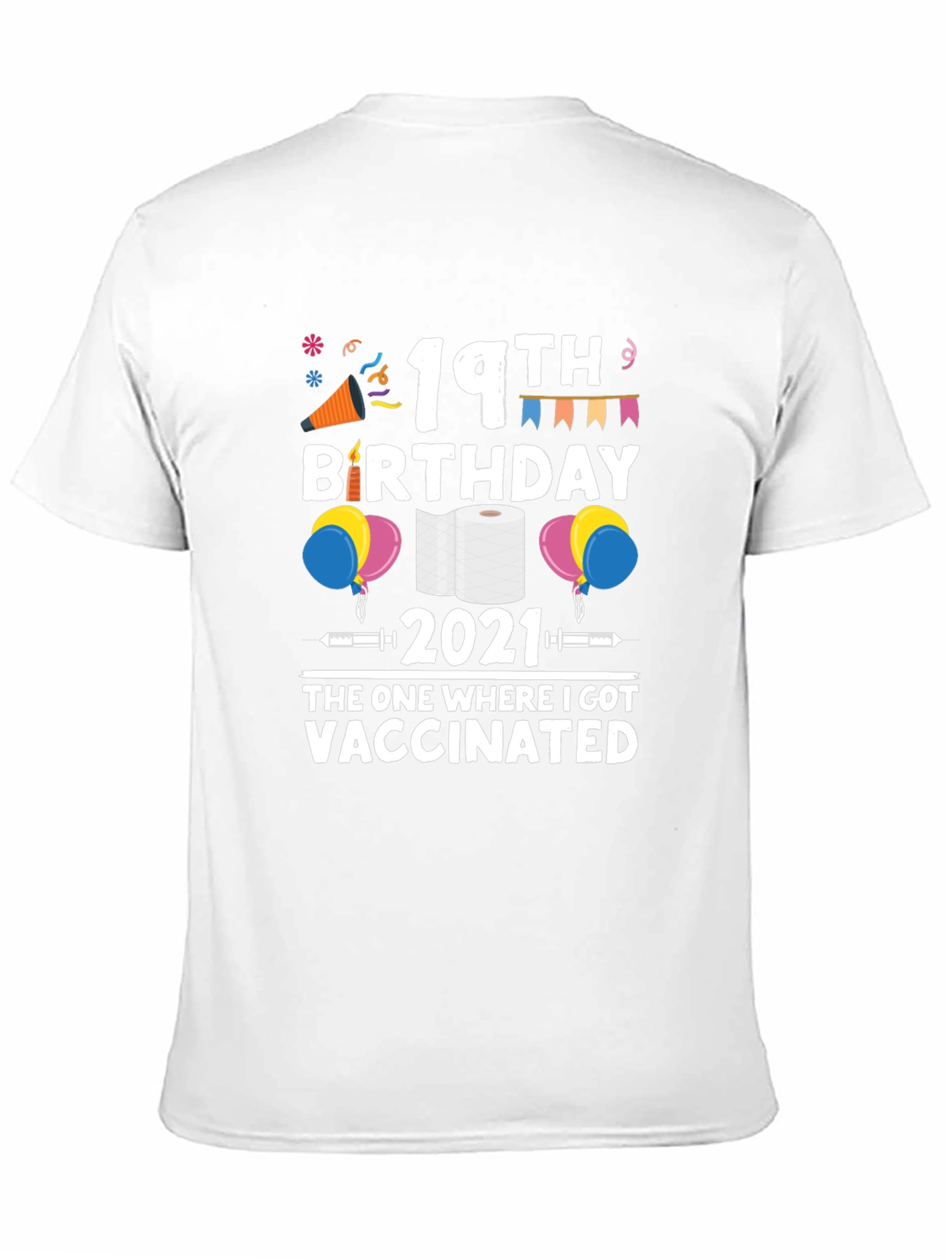 19th Birthday Vaccinated 2021 T-Shirt