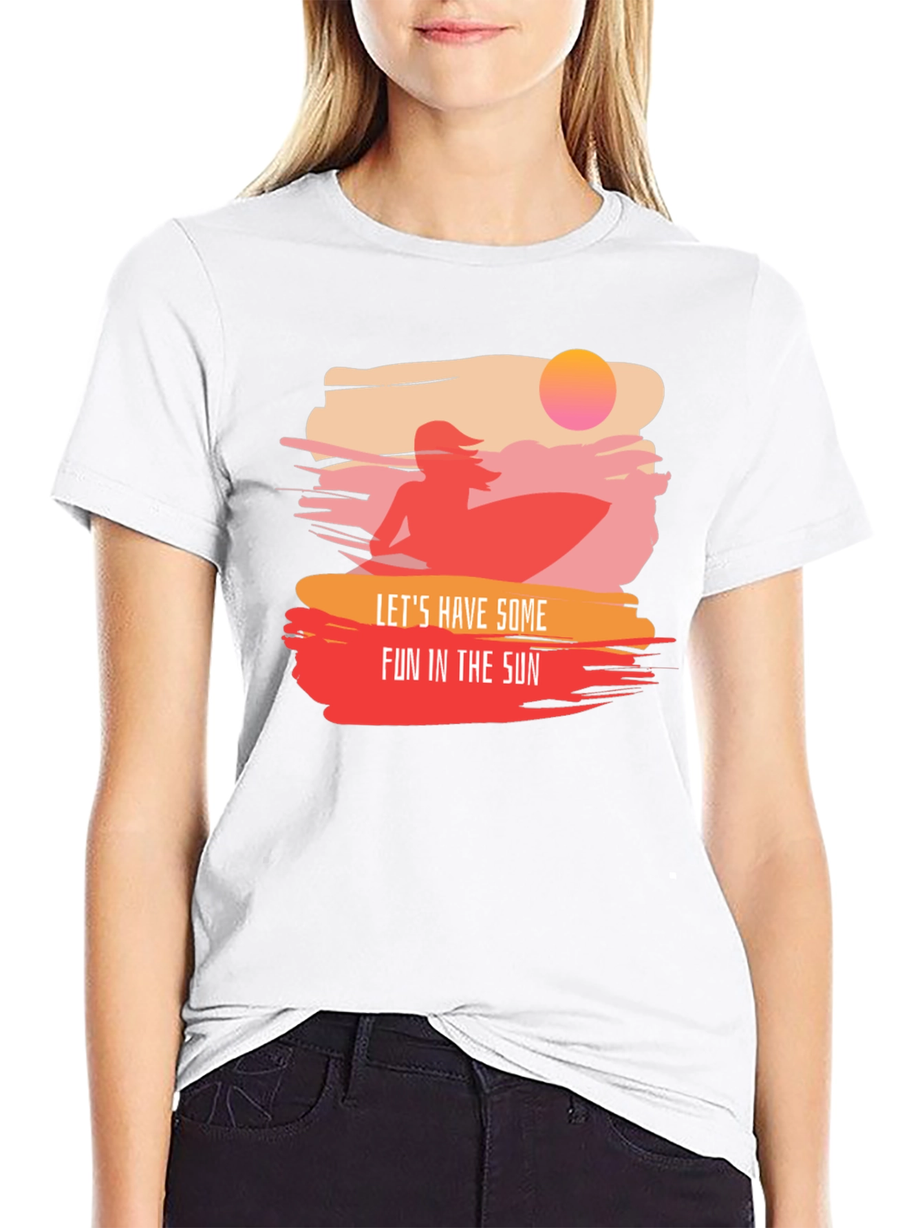 Summer Fun Surf T-Shirt - Stylish Graphic Tee